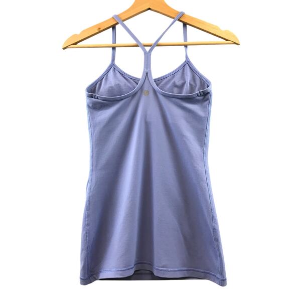 Lululemon Tops - Lululemon Power Pose Blue Tank Top - Size 4 - Excellent!